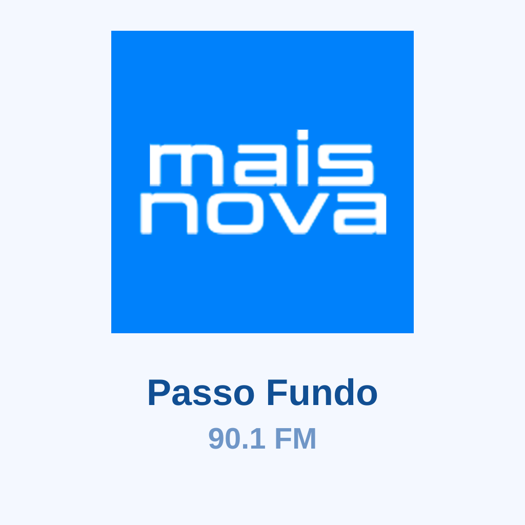 Logo da Maisnova Passo Fundo 90.1 FM