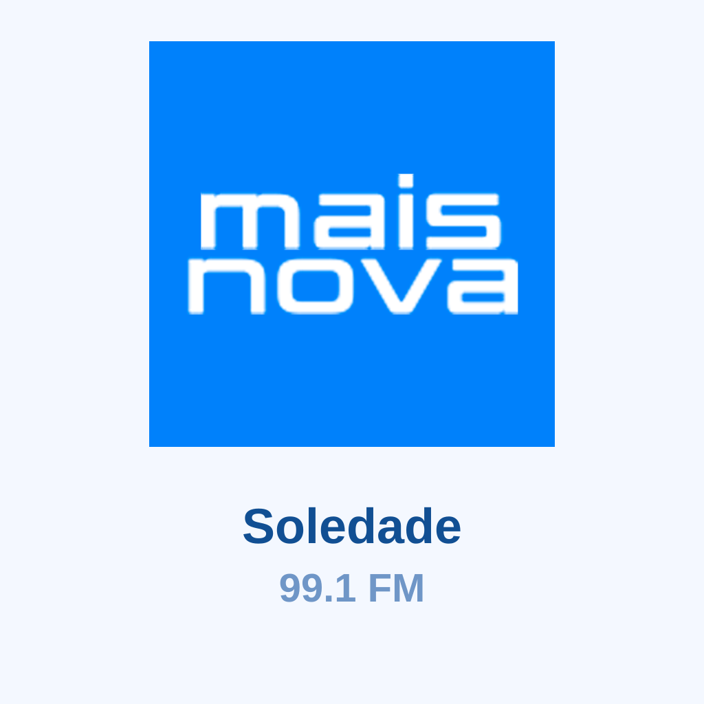 Logo da Maisnova Soledade 99.1 FM
