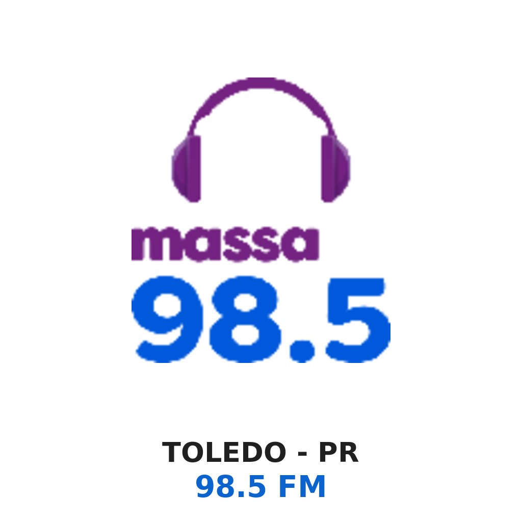 Logo da Massa FM Toledo 98.5