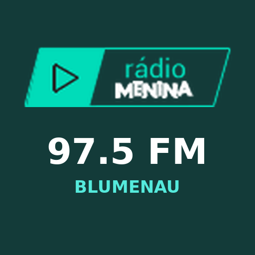 Logo da Rádio Menina FM Blumenau 97.5