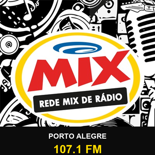 Logo da Mix FM Porto Alegre 107.1