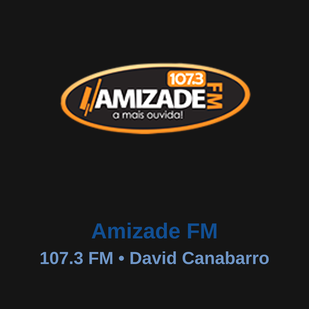 Logo da Rádio Amizade 107.3 FM