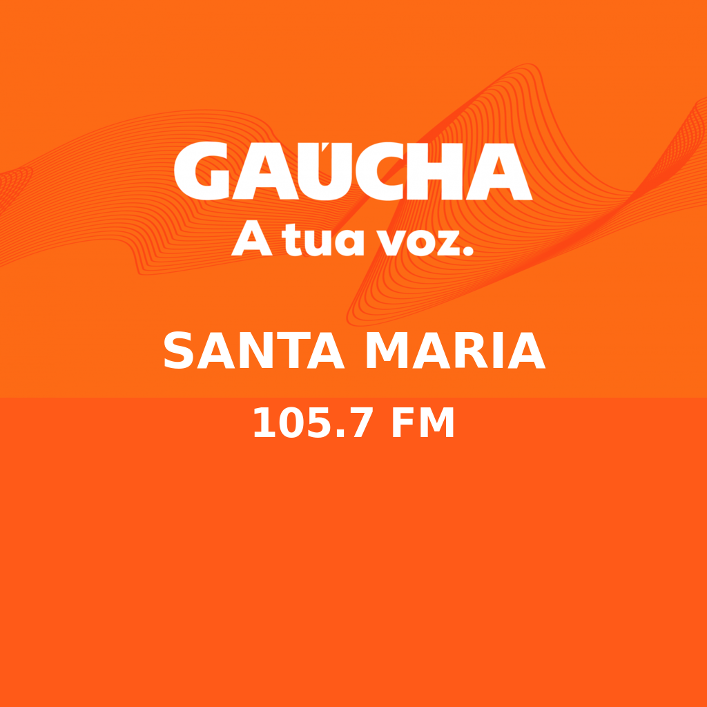 Logo da Rádio Gaúcha Santa Maria 105.7
