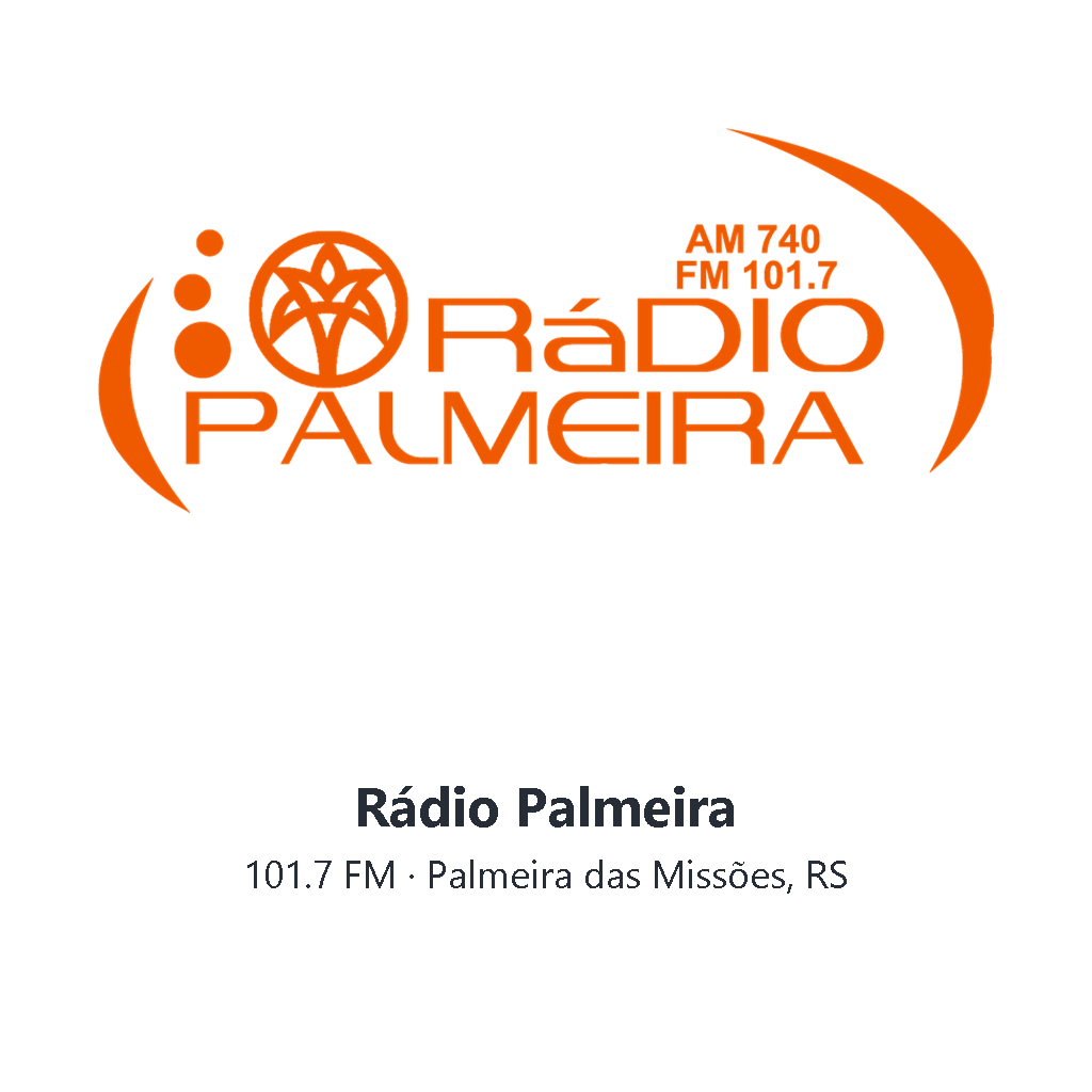 Logo da Rádio Palmeira FM 101.7