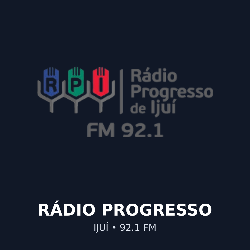 Logo da Rádio Progresso 92.1 FM