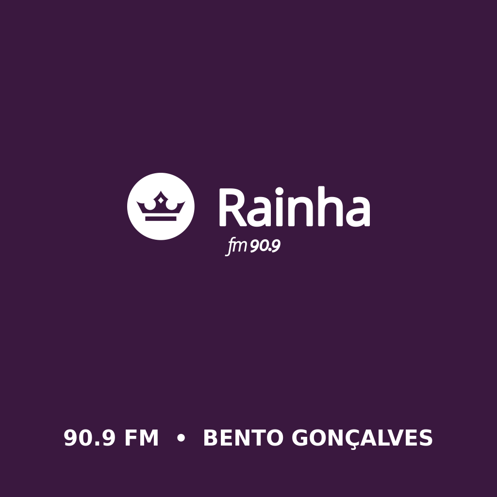Logo da Rádio Rainha 90.9 FM