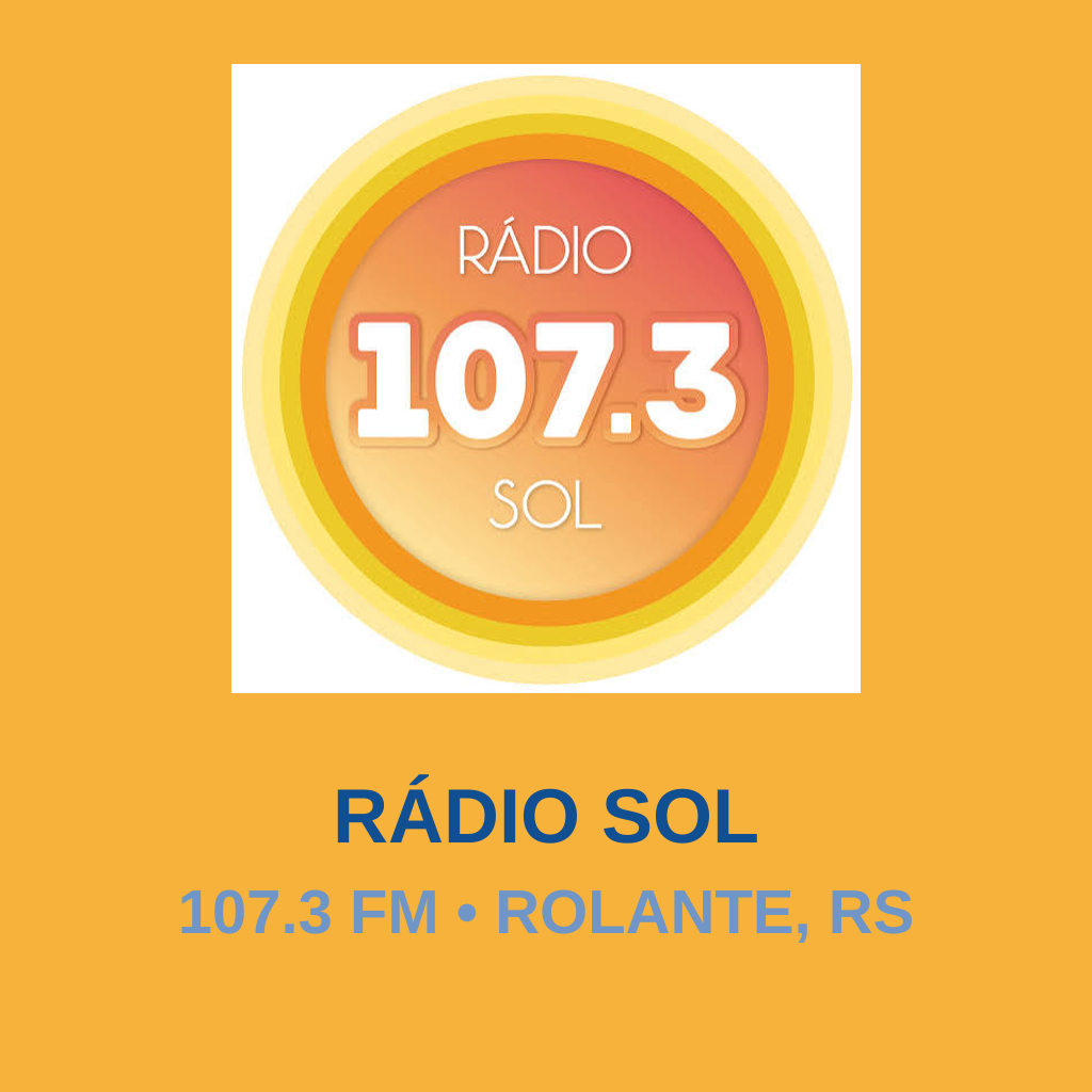 Logo da Rádio SOL 107.3 FM