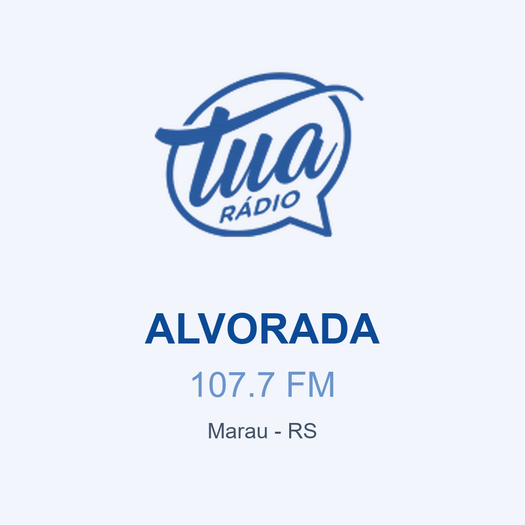 Logo da Tua Rádio Alvorada 107.7 FM
