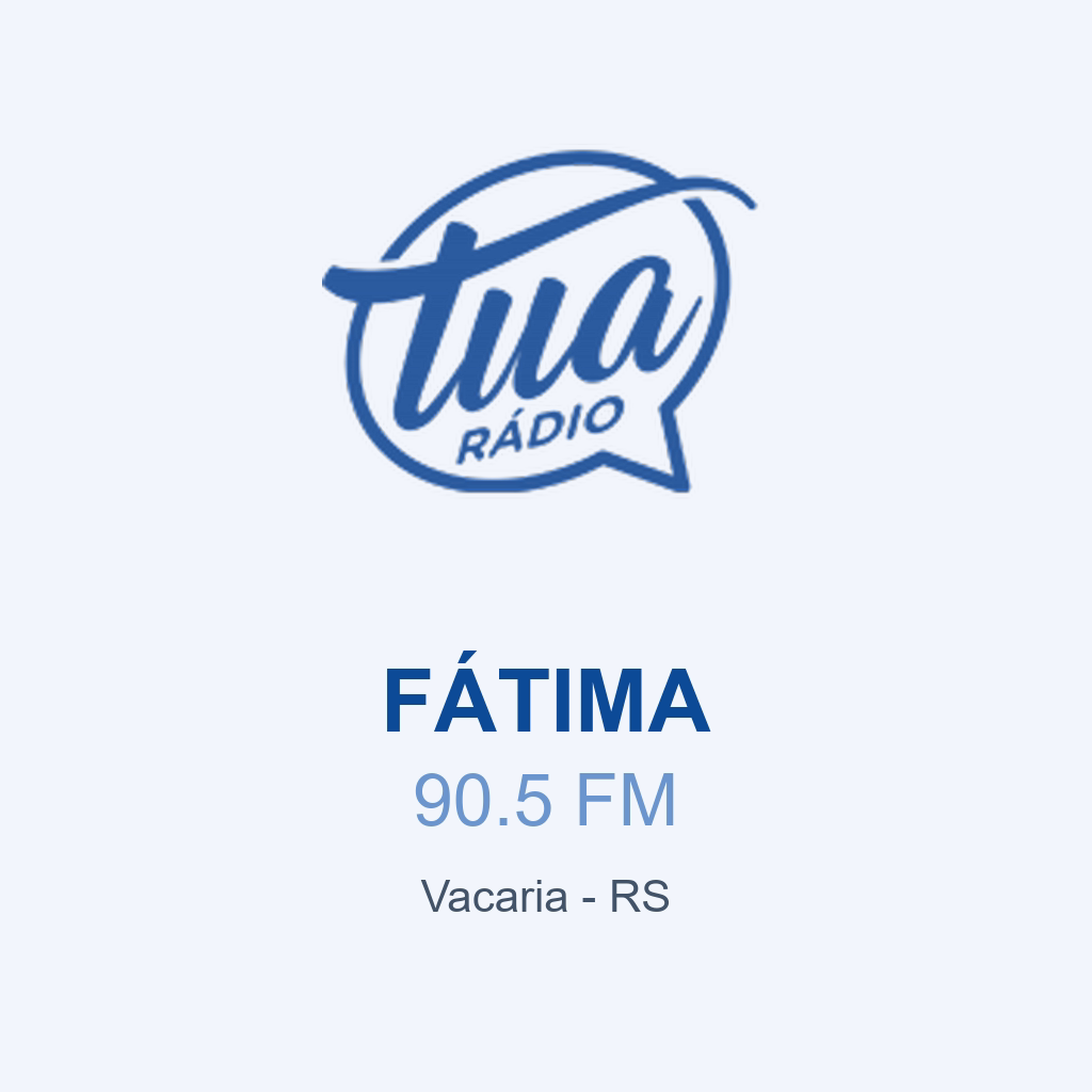 Logo da Tua Rádio Fátima 90.5 FM