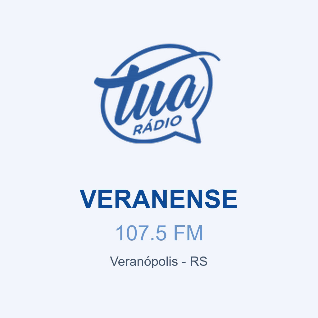 Logo da Tua Rádio Veranense 107.5 FM